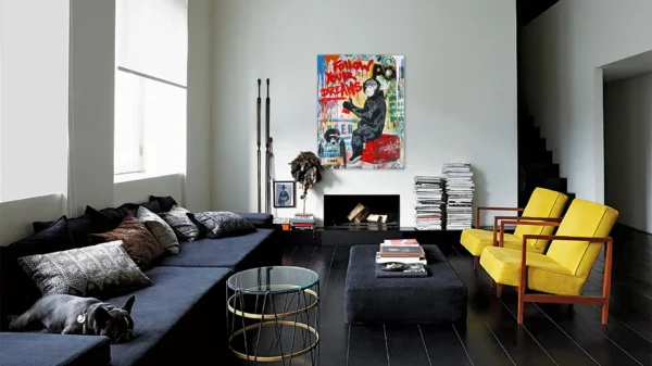 Banksy Monkey sfeerbeeld