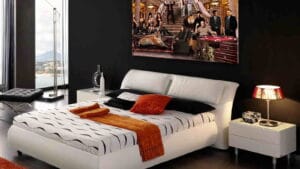 Popart gangster paradise full color sfeerbeeld