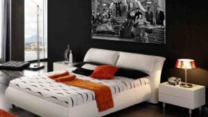 Popart gangster paradise zwart sfeerbeeld